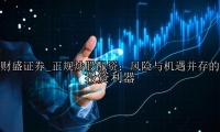 正规炒股配资：风险与机遇并存的投资利器